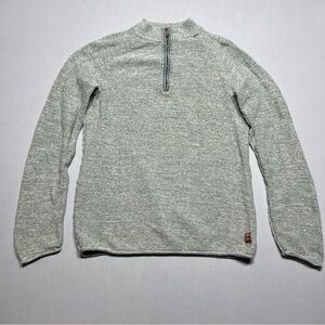 Zenfari Men's Gray Sweater Size Large 100% Cotton